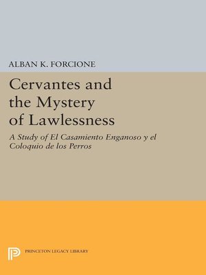 cover image of Cervantes and the Mystery of Lawlessness
